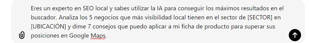 Consejos de la IA para superar a los competidores en Google Maps